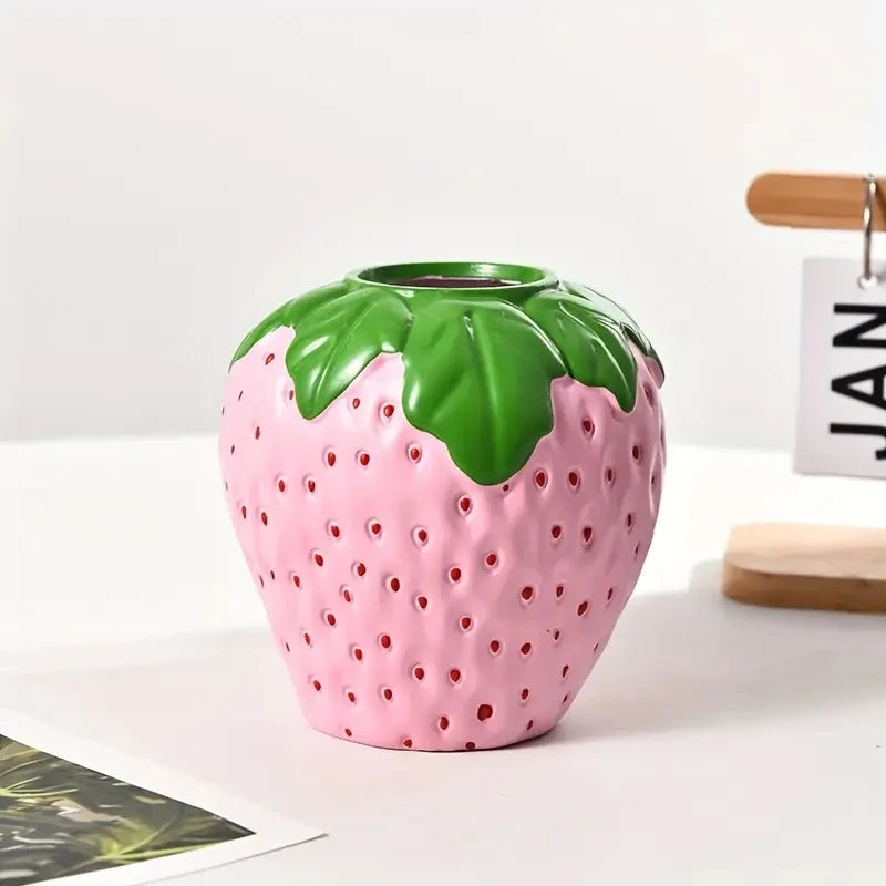 Strawberry Vase for Floral Arrangements