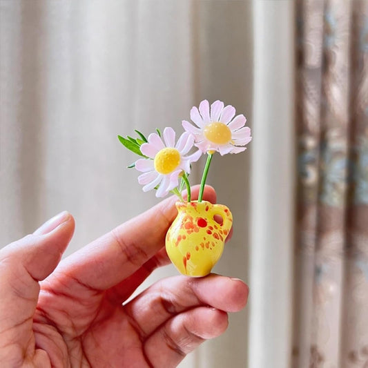 Bud Vase Fridge Magnets - Set of 8